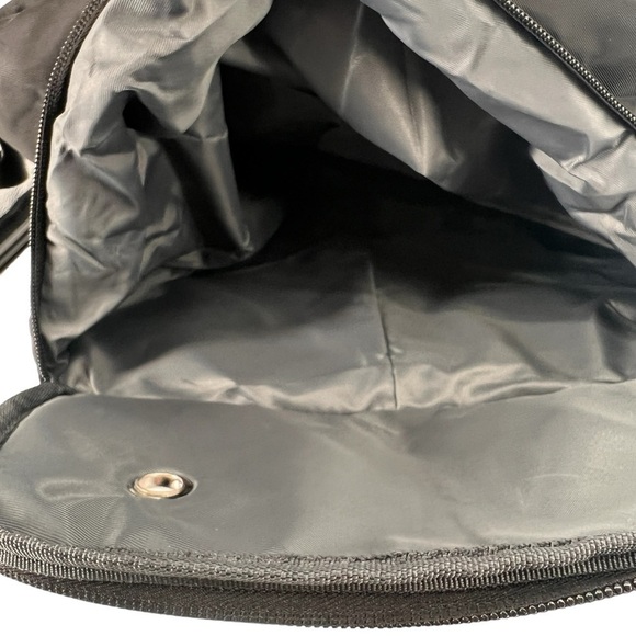 NWT Black Multi Pocket Travel Work School Backpack - Picture 4 of 10